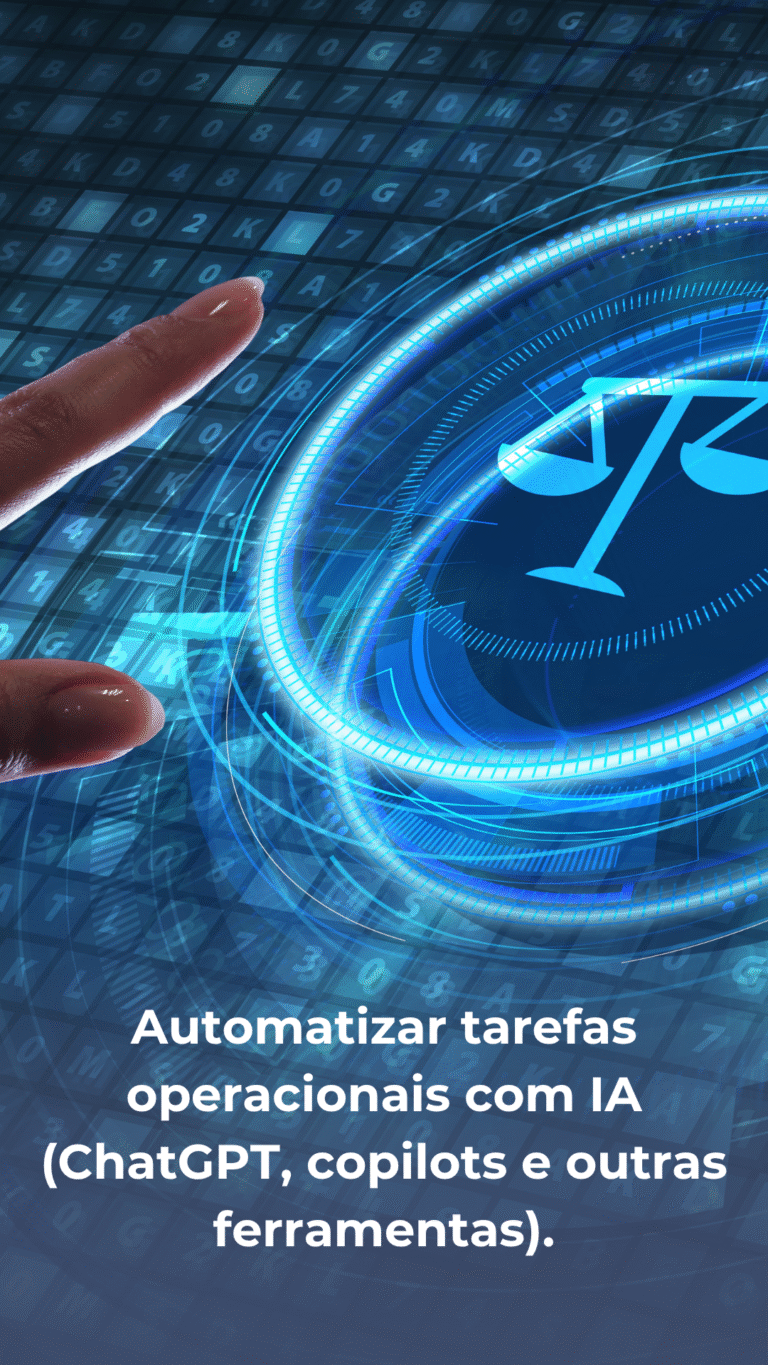 Simbolo do direito num botão digital